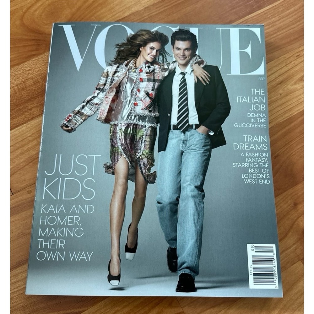 Vogue Magazine September 2026  Issue: Kaia Gerber & Homer